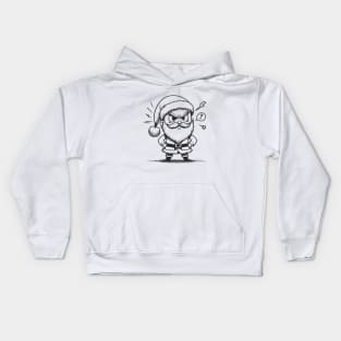 Angry Santa Kids Hoodie